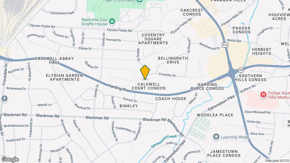 550 Harding Plz, Unit E113 Map and Location Details