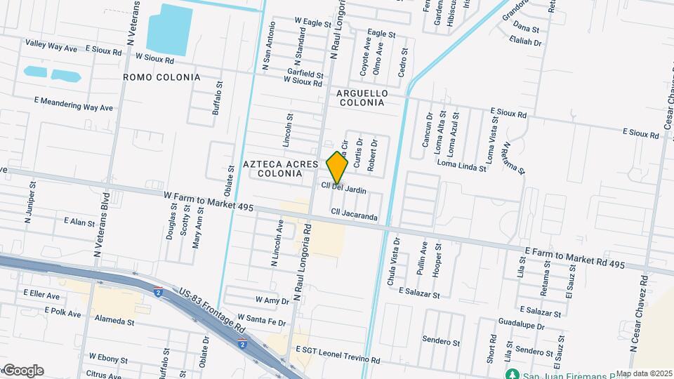 1805 Cll De Amistad Map and Location Details
