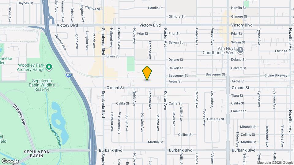5540 Tova Rd Mapa y Detalles de la Ubicación