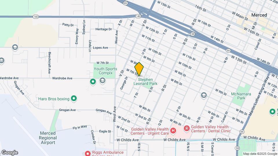 405 U St Mapa y Detalles de la Ubicación