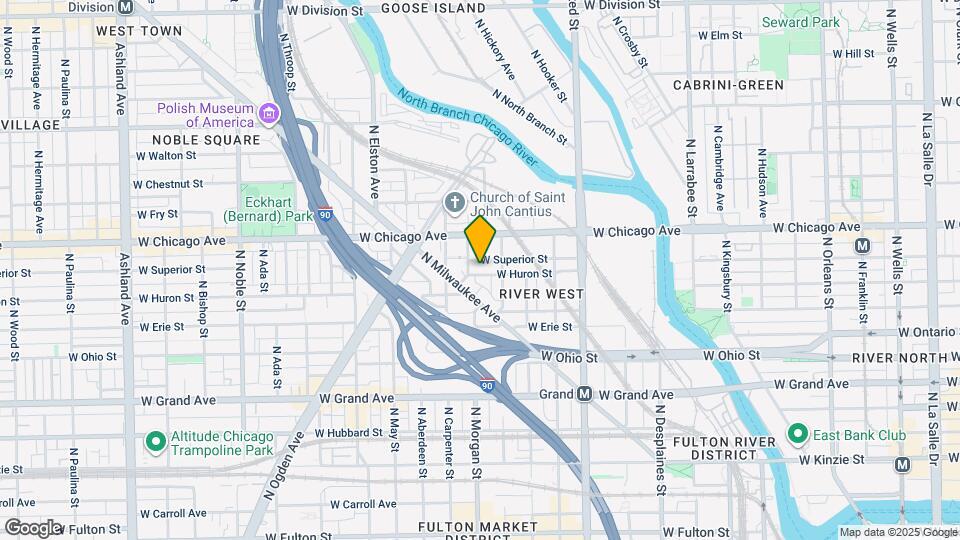 948-952 W Huron St Map and Location Details