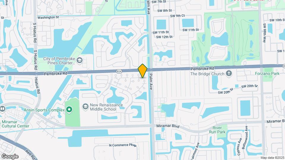 1808 SW 101st Ter Map and Location Details