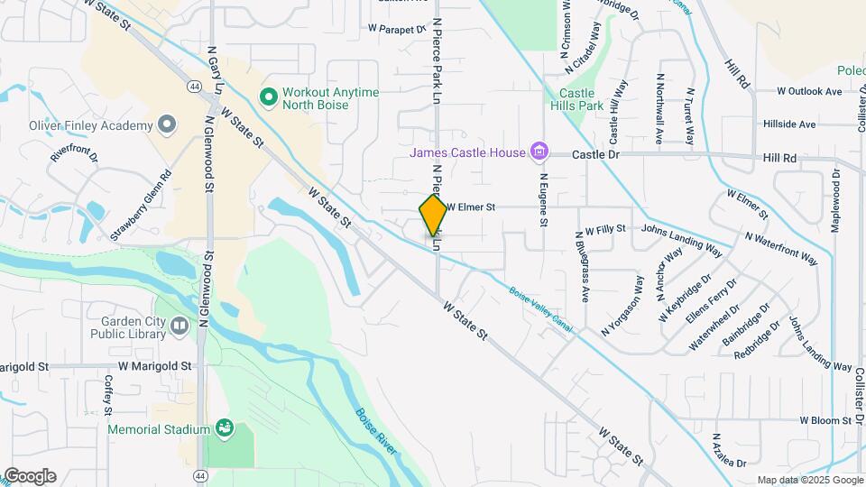 4780 N Fortune Ln Map and Location Details