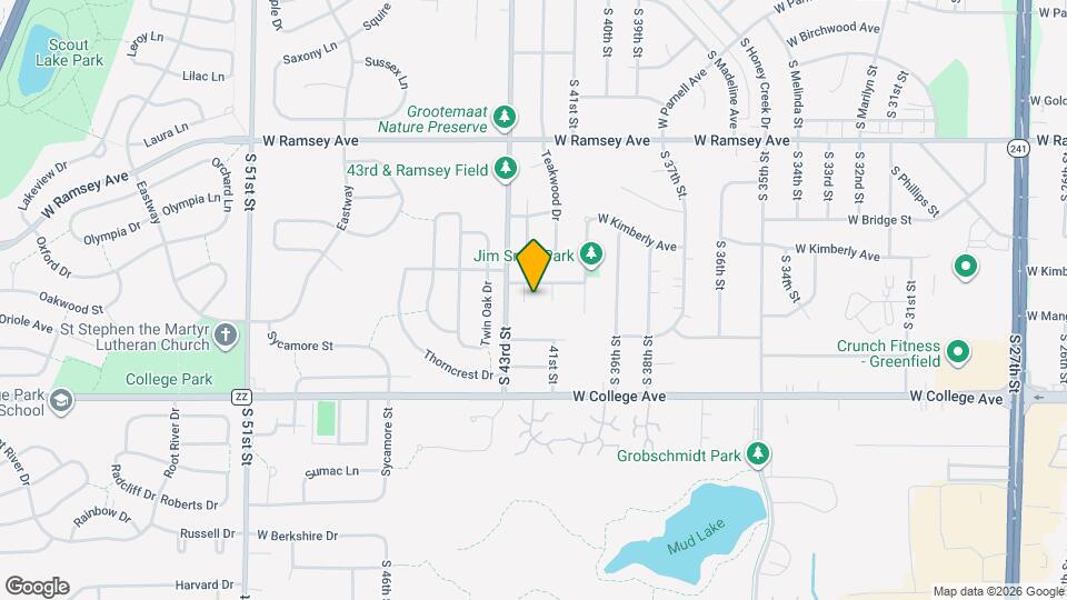 6154 S 42nd St Mapa y Detalles de la Ubicación