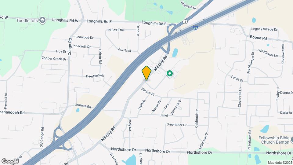 3211 Military Rd Map and Location Details