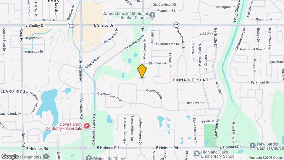 4927 Bradfield Run Map and Location Details