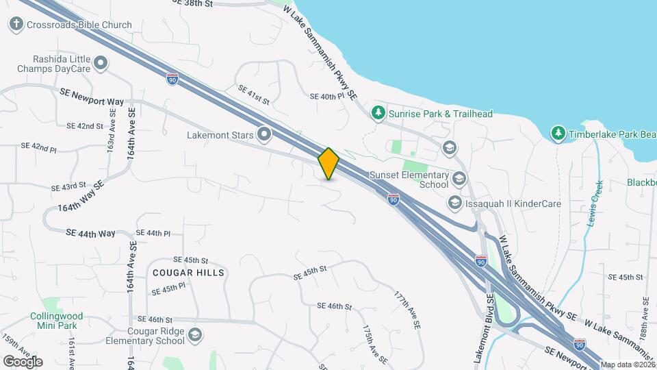 17238 SE 42nd Pl Map and Location Details