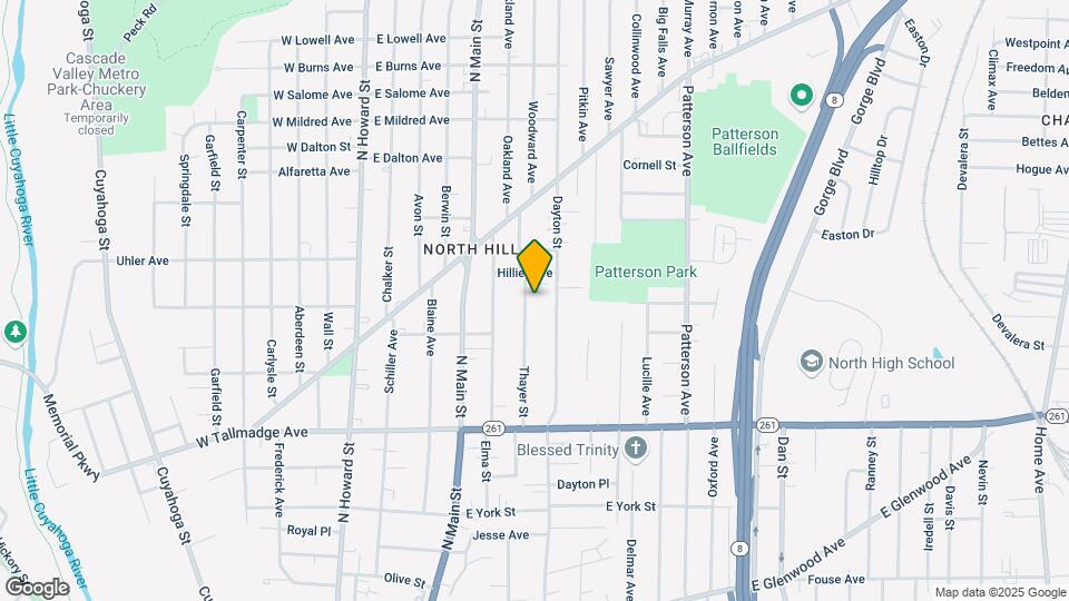 751 Thayer St-Unit -down Map and Location Details