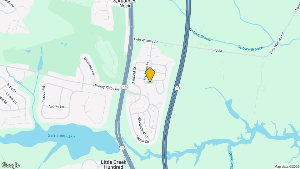 206 Markham Ct Map and Location Details