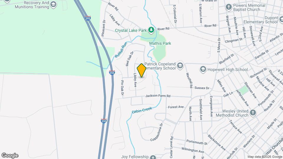 3613 Creekwood Dr Mapa y Detalles de la Ubicación