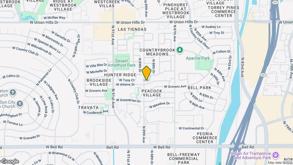 8860 W Athens St Map and Location Details