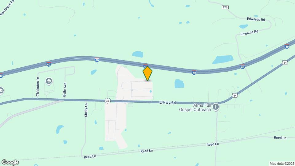 2107b Ingalls Ln Map and Location Details