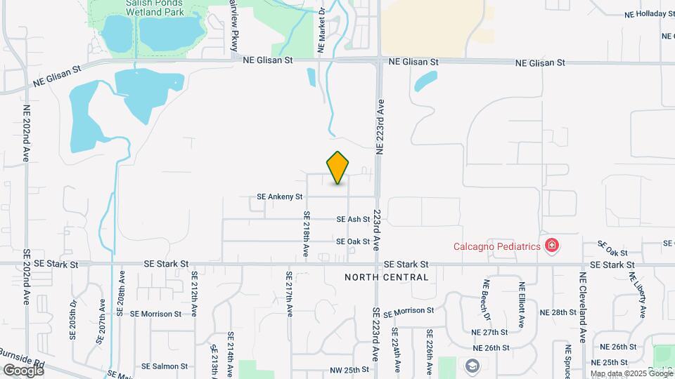 21929 SE Ankeny St Map and Location Details