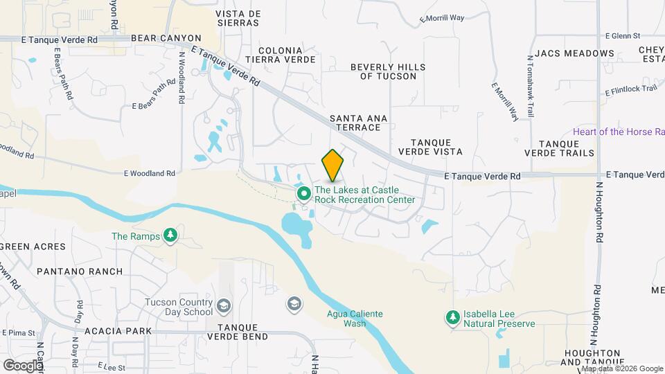9550 E Creek Vista Pl Map and Location Details