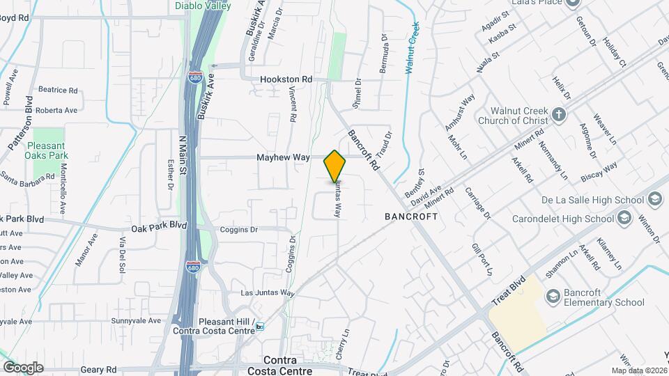 145 Las Juntas Way Map and Location Details