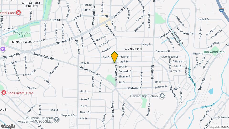 2528 10th St Map and Location Details