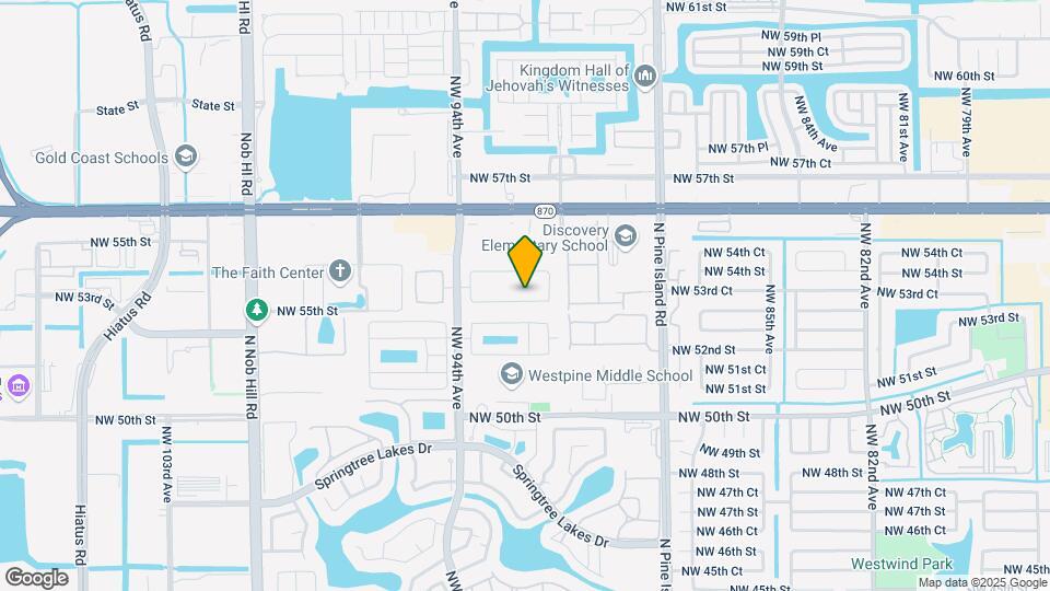 9259 NW 54th St Map and Location Details