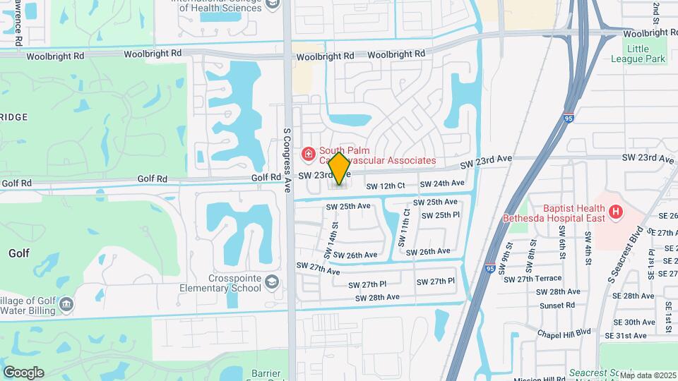 2412 Venetian Way Map and Location Details