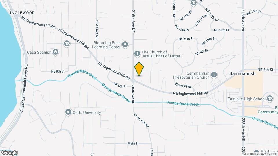 707 216th Pl NE Map and Location Details