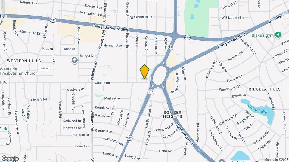 7500 Chapin Rd Map and Location Details