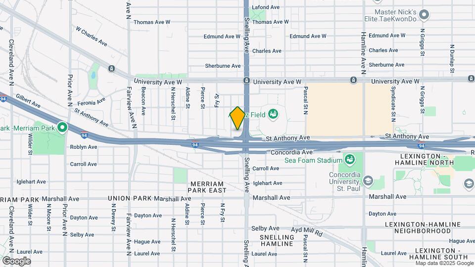 1595 St Anthony Ave Map and Location Details
