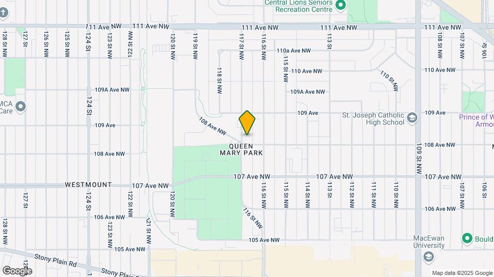 10803 117th St NW Map and Location Details