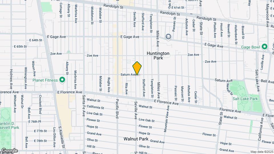 Concord Huntington Park Mapa y Detalles de la Ubicación