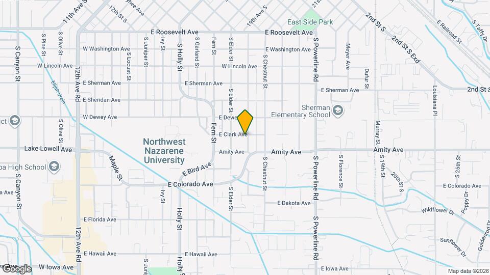 703 S Diamond St Map and Location Details