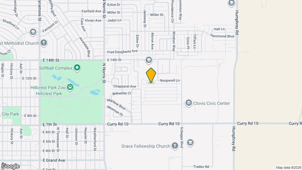 308 Almond Tree Ln Map and Location Details