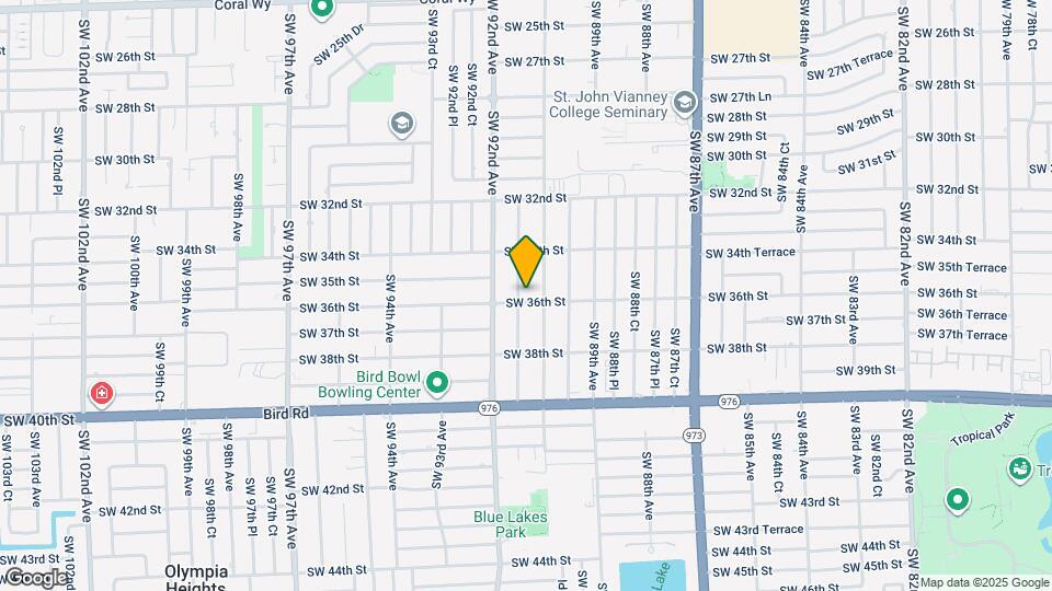 9035 SW 36th St Map and Location Details