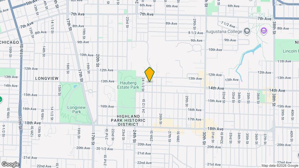 1320 25th St Mapa y Detalles de la Ubicación