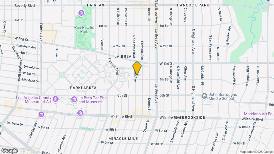 366 S Cochran Ave Map and Location Details