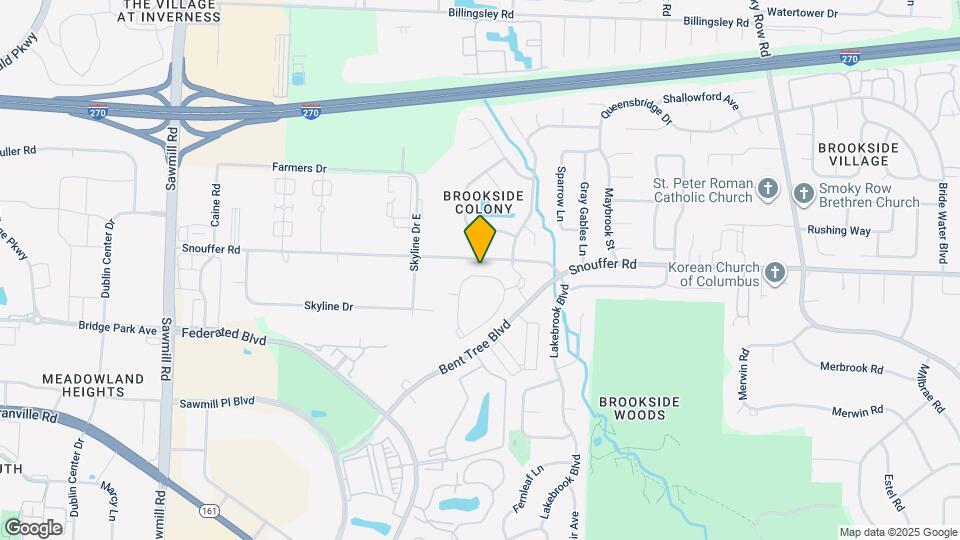 2120 Bentwood Cir Map and Location Details