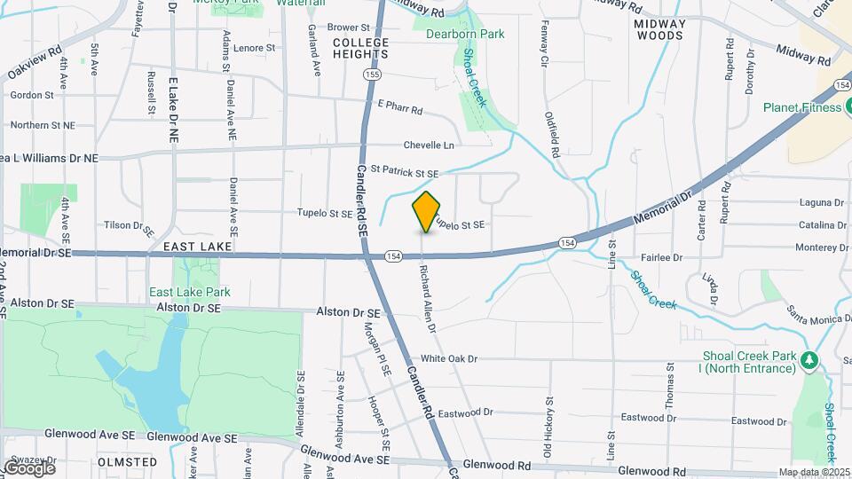 1552 N Ellington St SE Map and Location Details