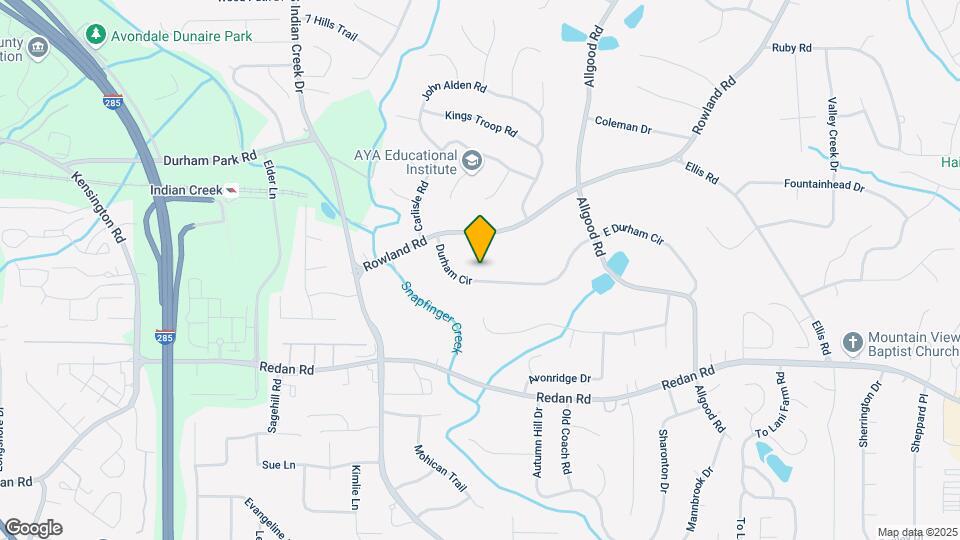 4170 Durham Cir Map and Location Details