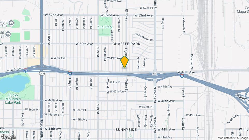 Tejon Ten Towns Mapa y Detalles de la Ubicación