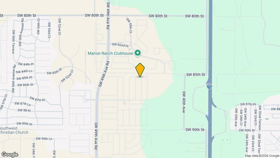 8584 SW 44th Ct, Unit Studio bath-Kitchenette Mapa y Detalles de la Ubicación