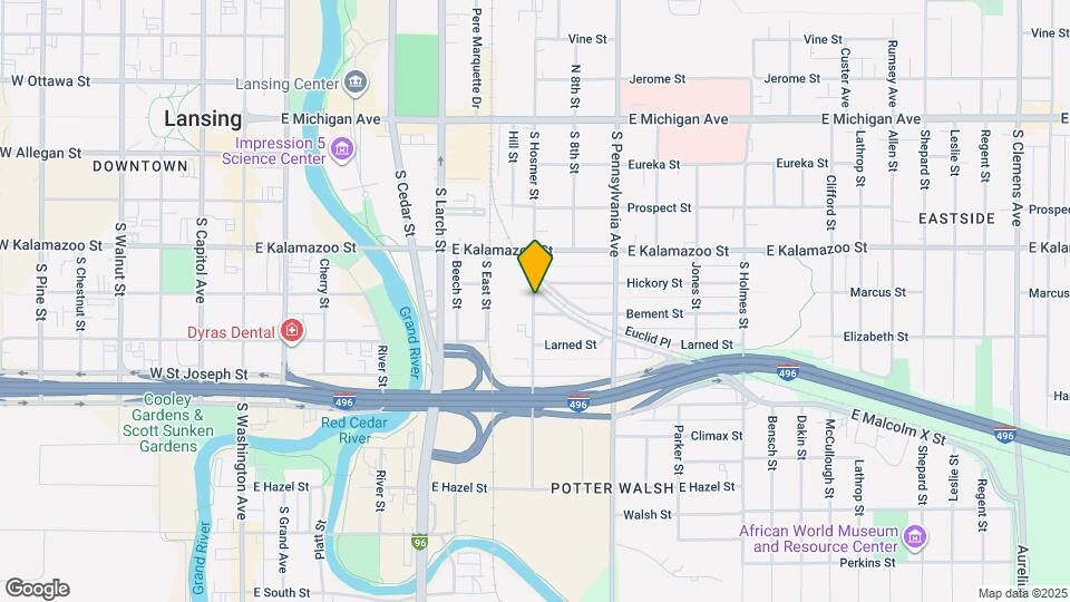 511 S Hosmer St Map and Location Details