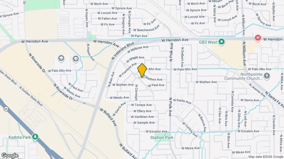 5708 W Corona Ave Map and Location Details