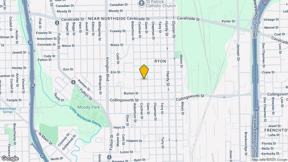 1212 Shelby St Map and Location Details