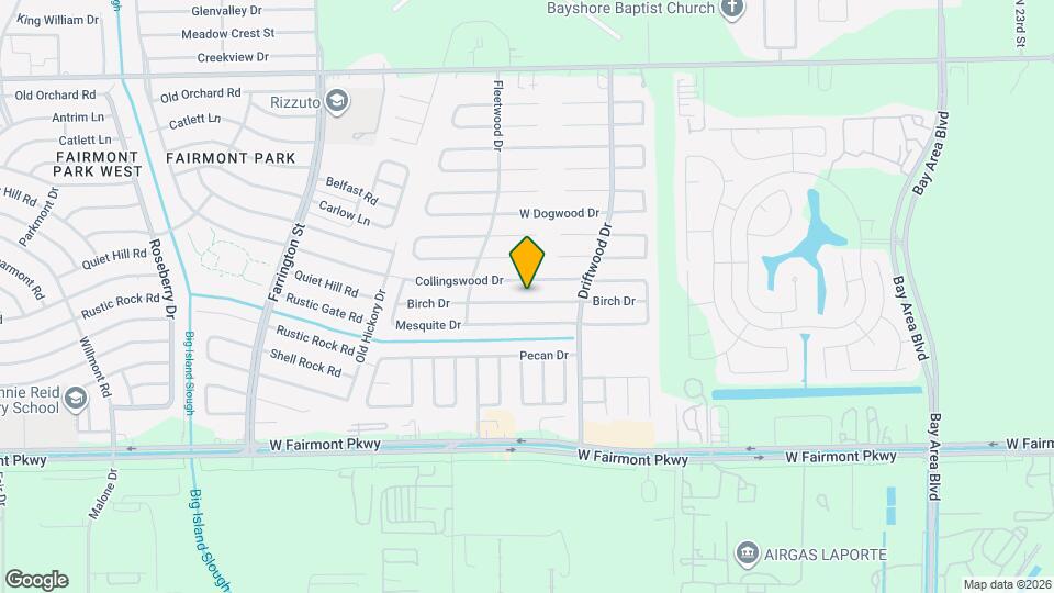 10923 Birch Dr Map and Location Details