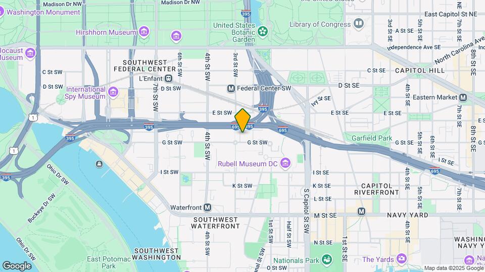 259 G St SW Map and Location Details