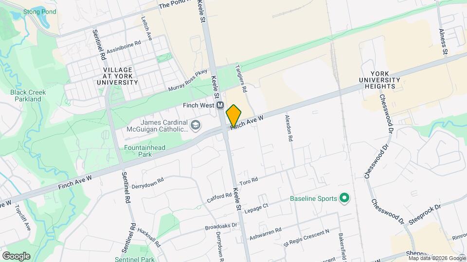 York Woods Map and Location Details