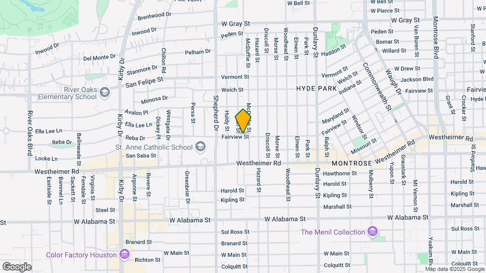 2012 Fairview St Map and Location Details