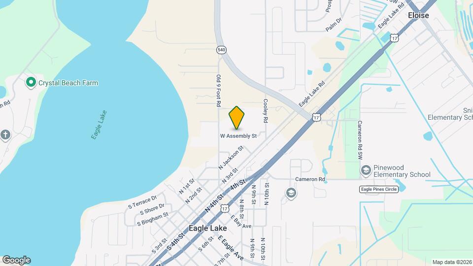 485 W Assembly St Map and Location Details