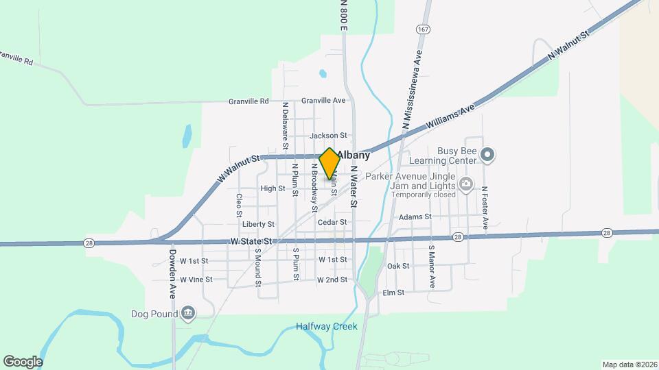 428 N Main St Map and Location Details