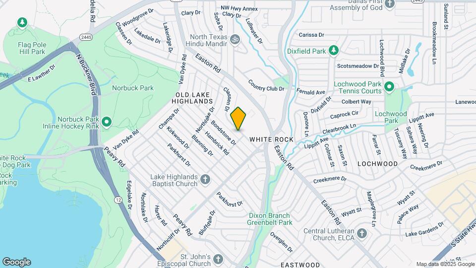 585 Classen Dr Map and Location Details