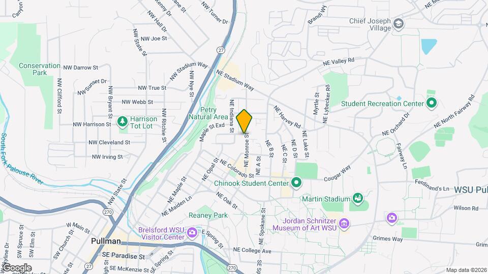 945 NE Monroe St Map and Location Details