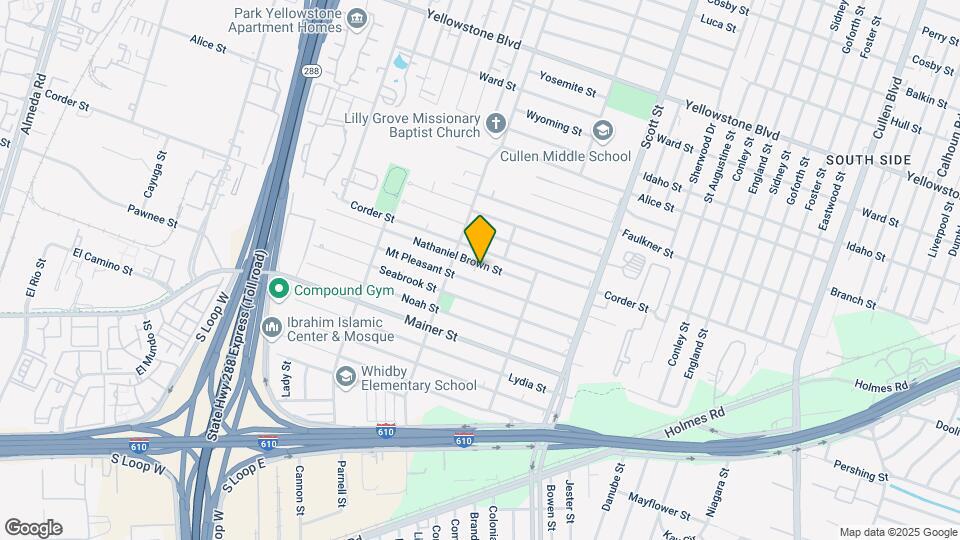 3626 Nathaniel Brown St Map and Location Details