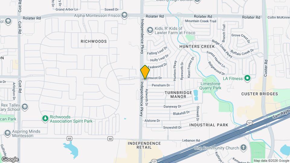 6249 Aylworth Dr Map and Location Details